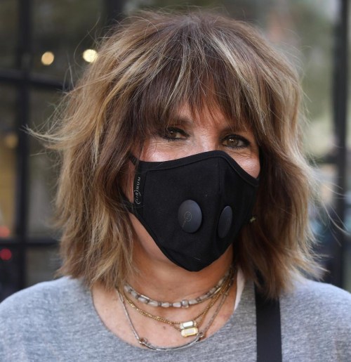 Shaggy Bob with a Fringe for Older Women